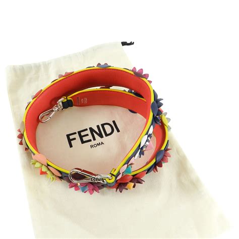 fendi strap you flowerland fiori nera|Fun with Fendi – The Strap You .